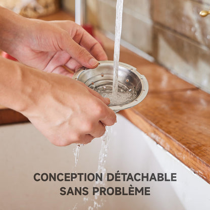 CO-Z Presse Agrumes Manuel Professionnel Silencieux en Acier Inoxydable de Qualité Alimentaire Broyeur Jus Presse Orange Lime Citron Pommes Fruit, Rouge